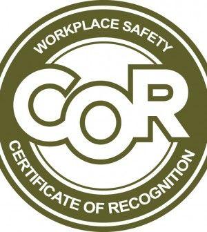 COR Certificate of Recognition